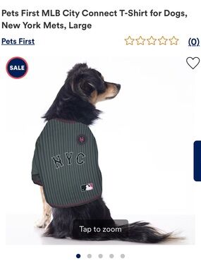 Pets First New York Mets City Connect Jersey